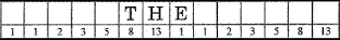 an animated study for the structure of three words